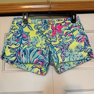 Lilly Pulitzer Adie Shorts Size 0